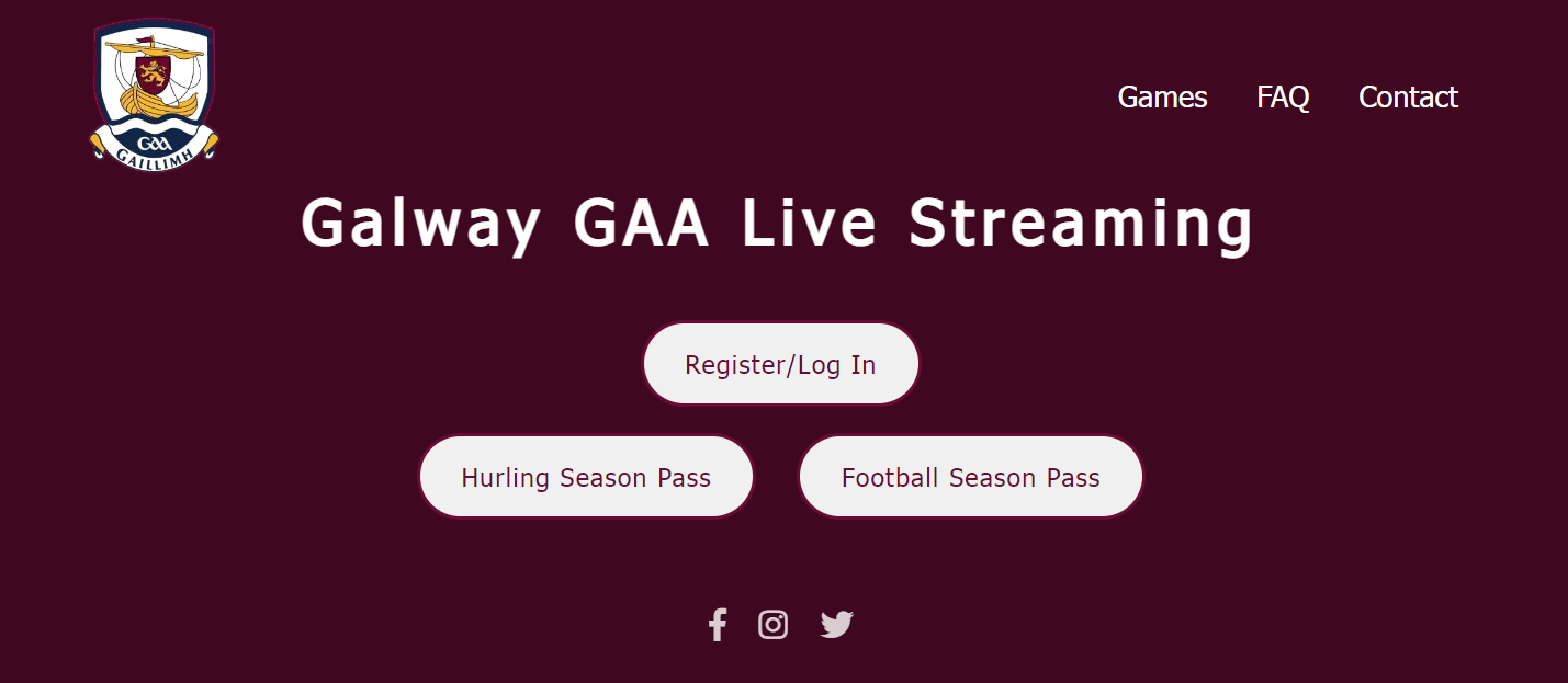 Liam Mellows Galway City GAA Hurling Camogie Club Live