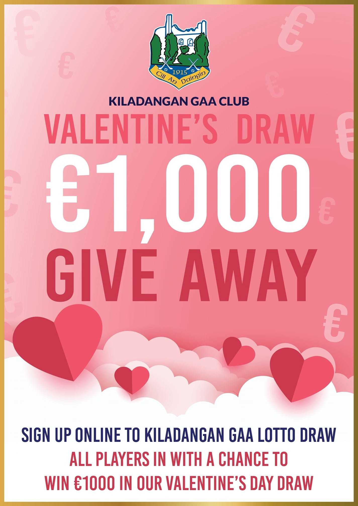 Valentines on sale lotto draw