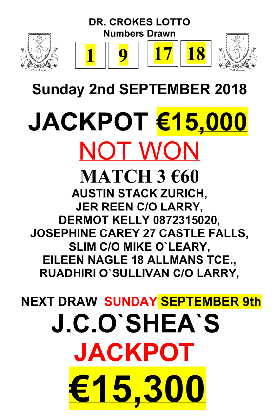 Lotto result deals september 09 2018