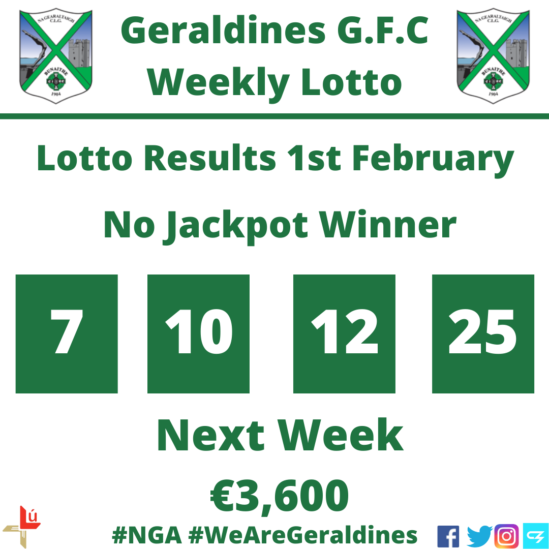 Lotto results deals for the week