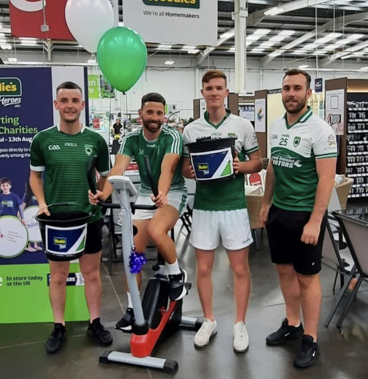 ClubZap Woodie’s Hero’s Charity in Coolock today