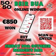💶 €850 WON! 💶 | 50/50 CLUB DRAW  