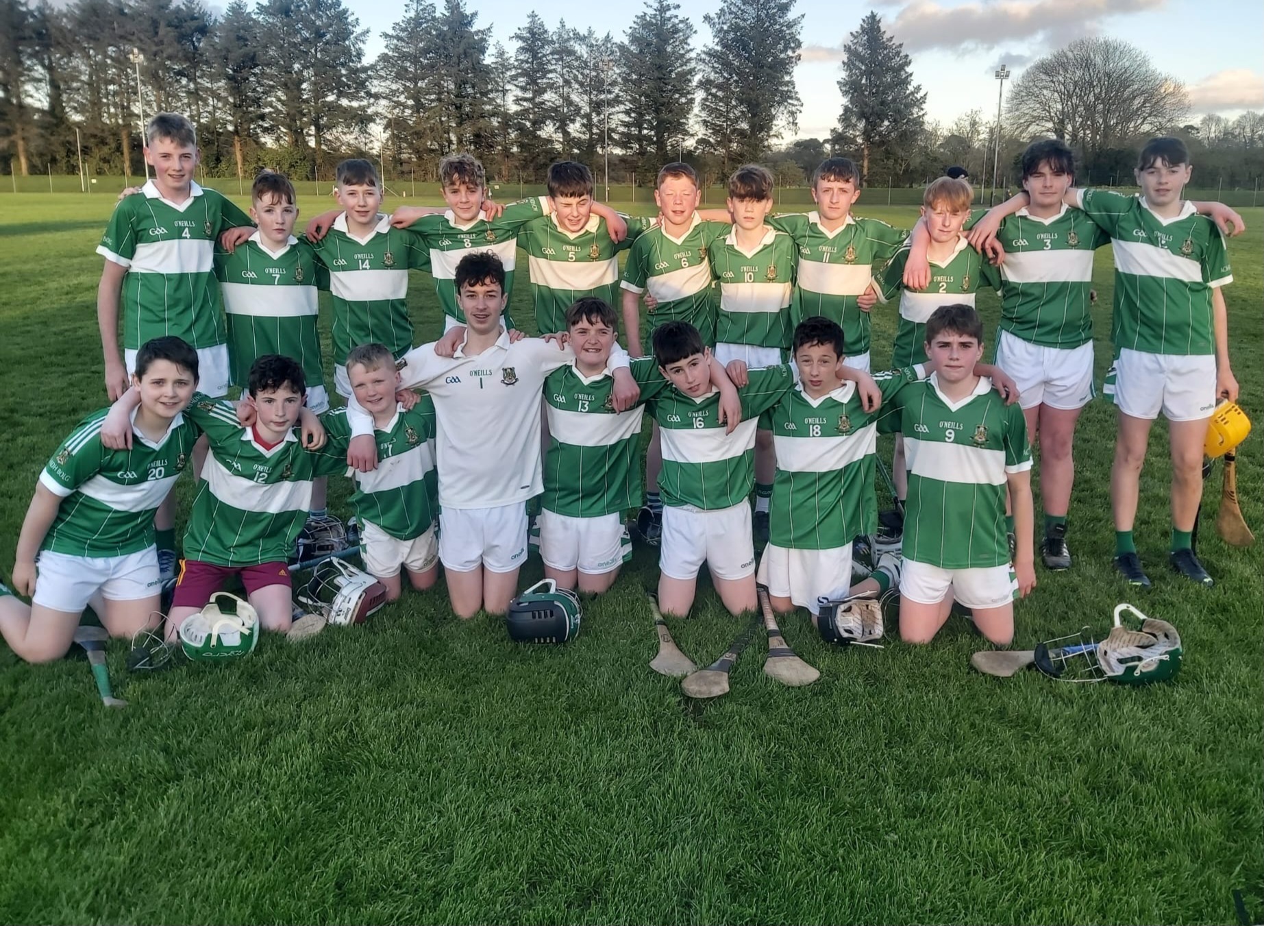 Aghabullogue GAA Aghabullogue U14 Hurling Team who drew with Grenagh