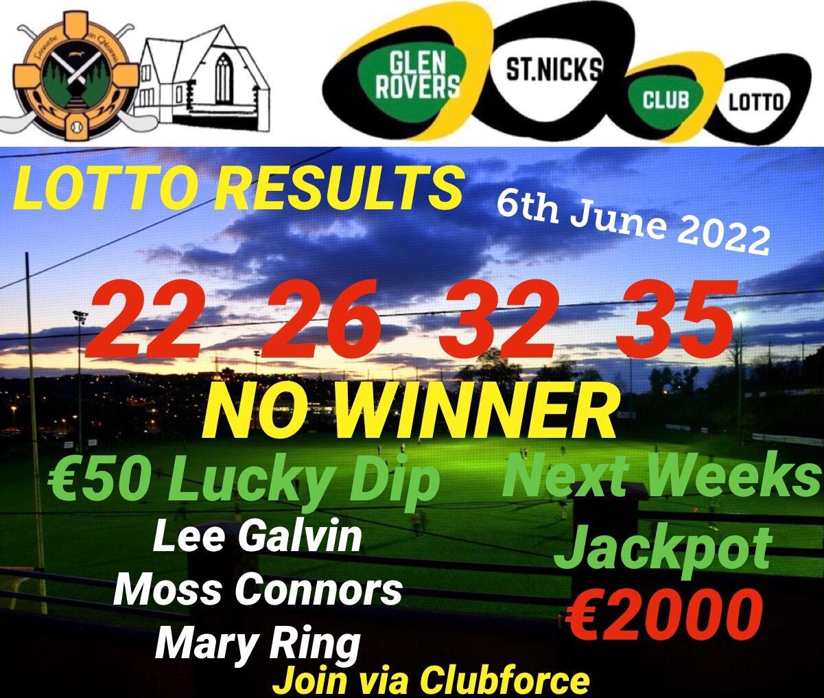 Lotto deals result june