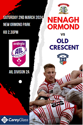 Nenagh Ormond RFC | Digital Match Programme Nenagh Ormond v Old ...