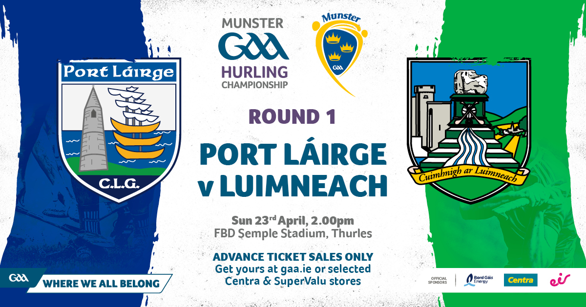 Lyons of Limerick County Premier Intermediate Hurling Championship Draw 2023:, Limerick GAA