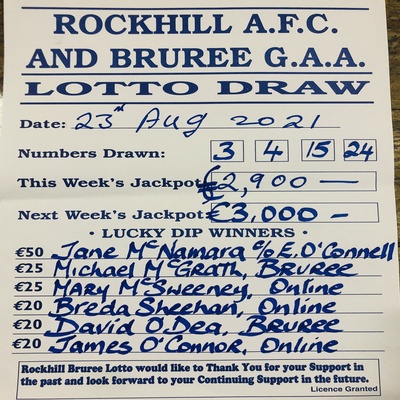 ClubZap Lotto Results 23rd Aug