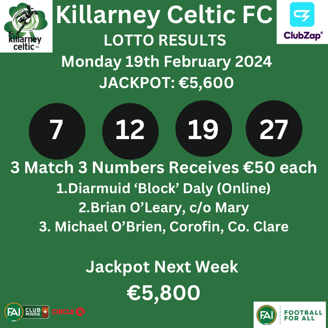 Wednesday 27 store february lotto results