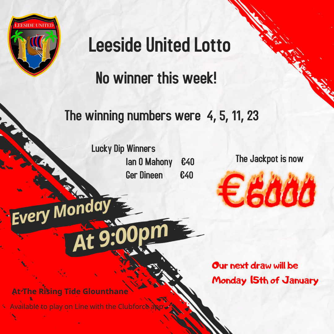 Lotto results for clearance the week