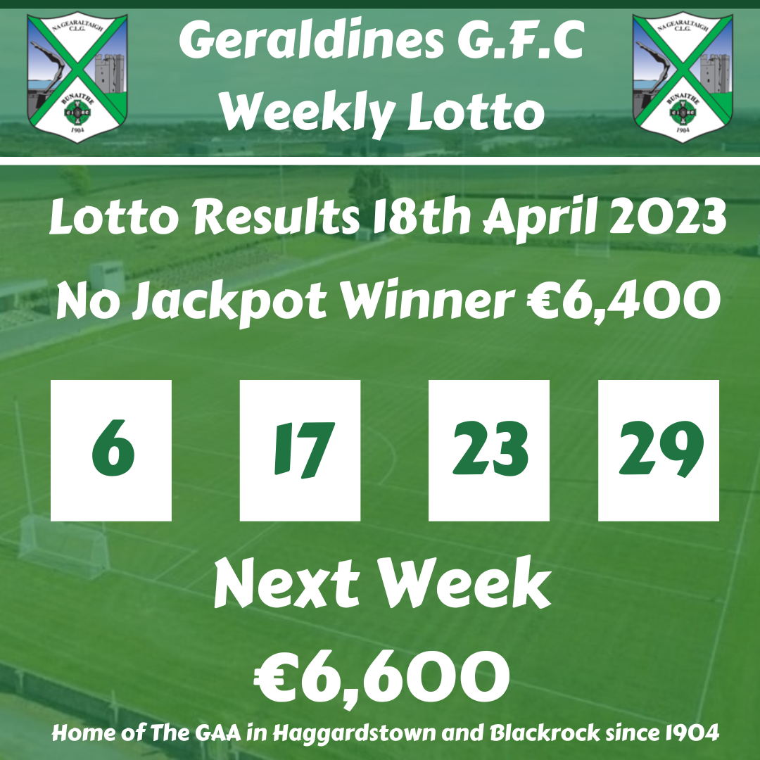 Lotto results 6th on sale of april