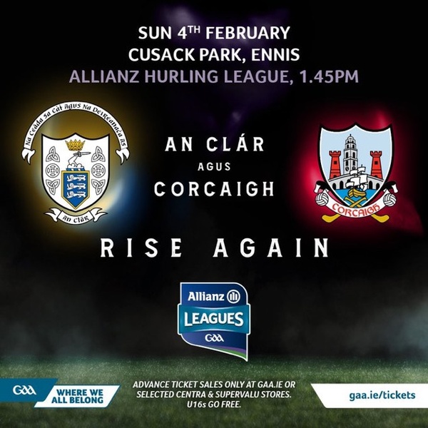 ClubZap Clare v Cork, Allianz Hurling League, Ticket Information