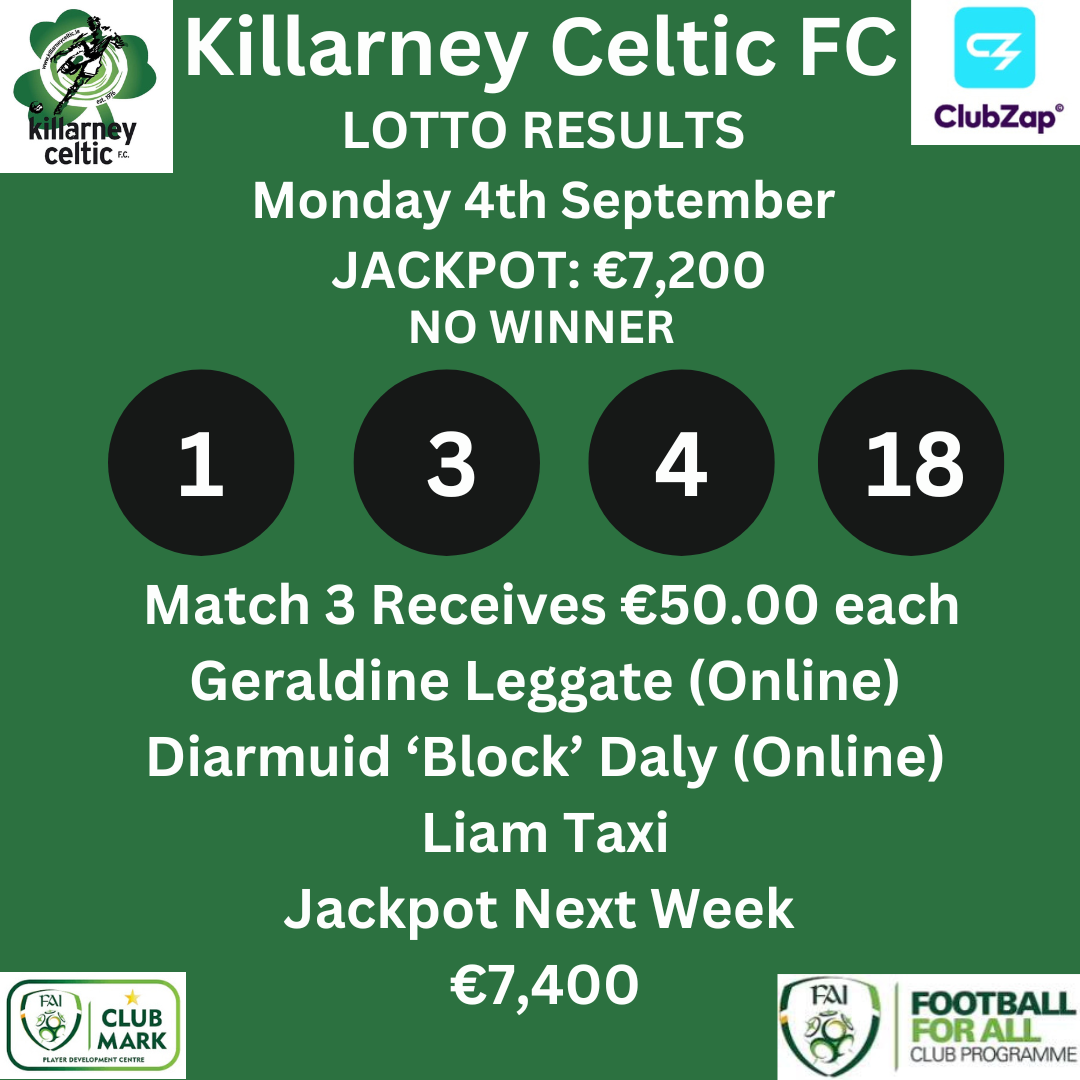 Lotto results for wednesday the outlet 4th of september