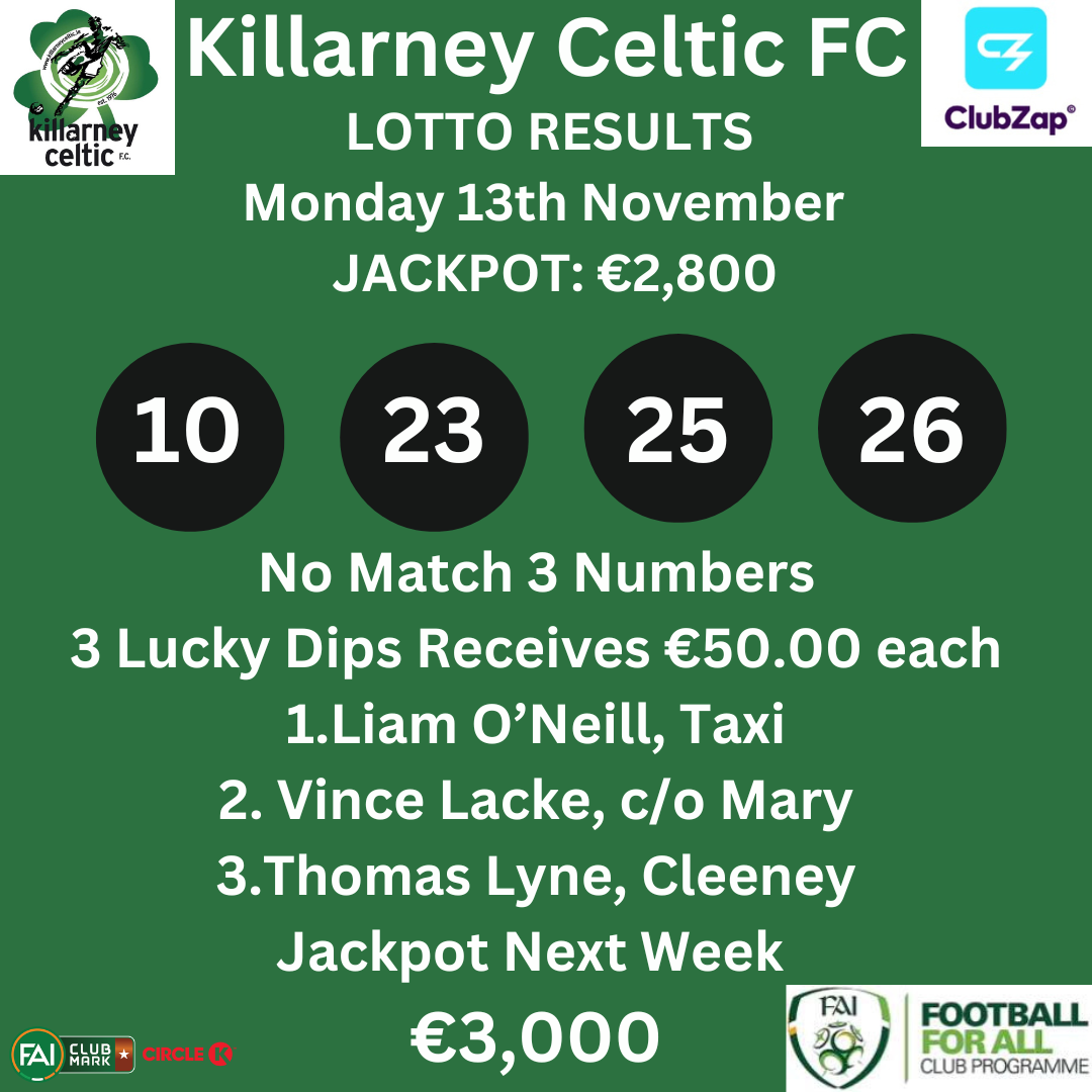 November 23 deals lotto results