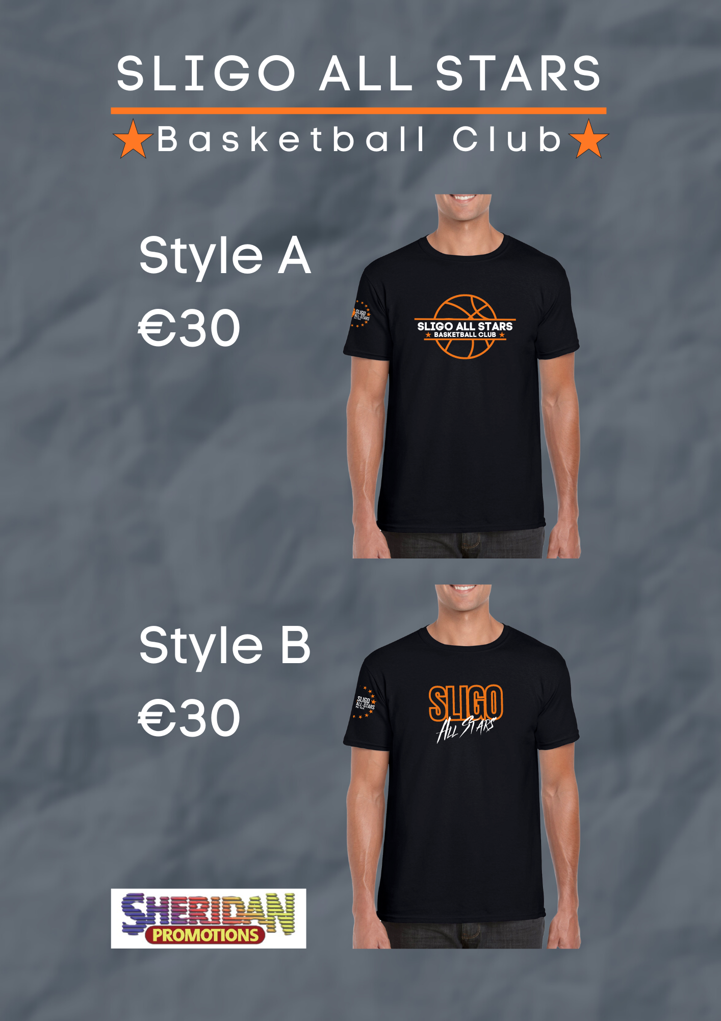 Sligo All Stars Basketball Club Choose Product