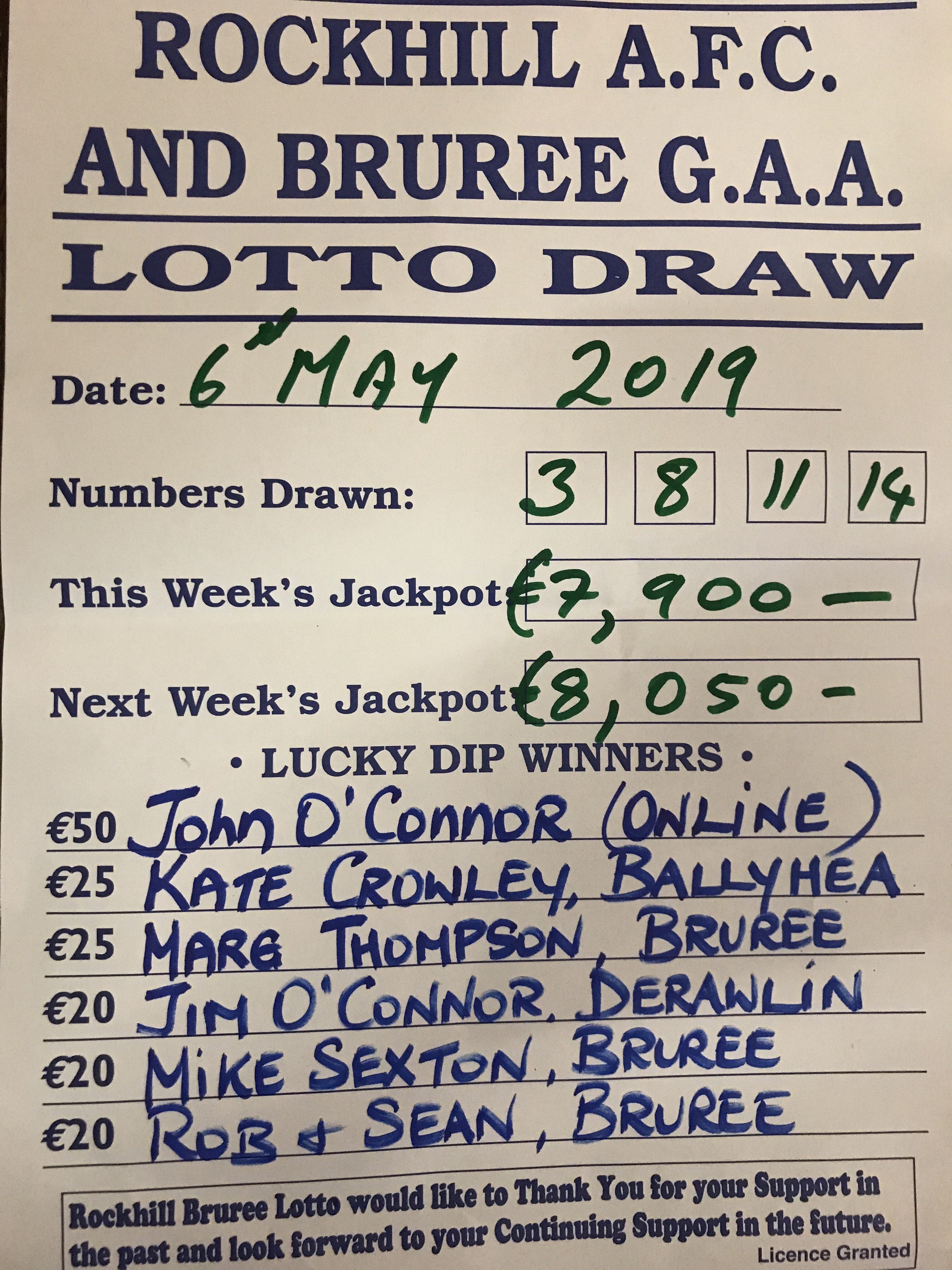 Lotto result deals may 20 2019