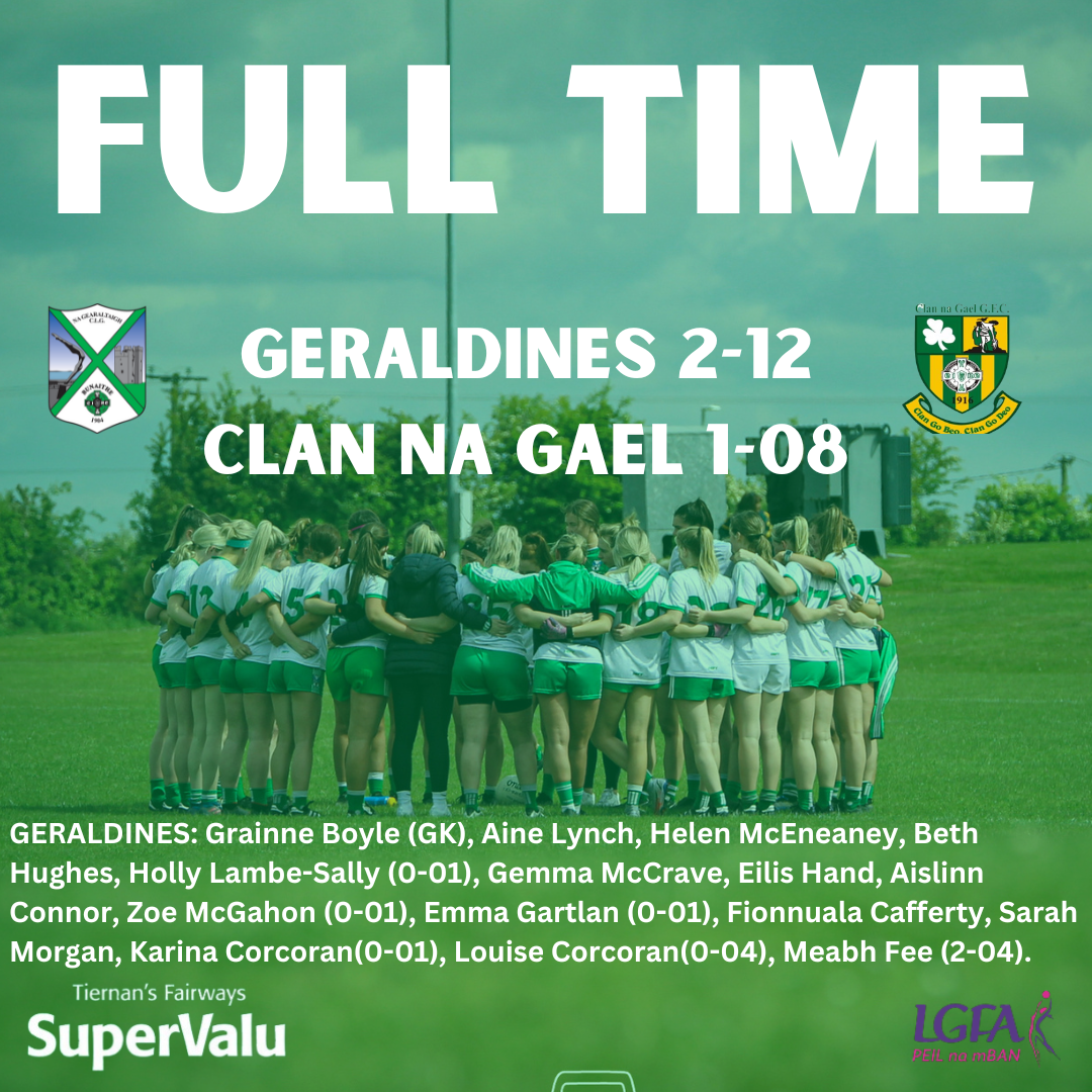 ClubZap Geraldines Senior Ladies secure victory over Clan na Gael