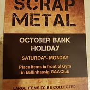 Scrap Metal This Weekend