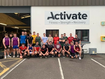 Seniors training at Activate