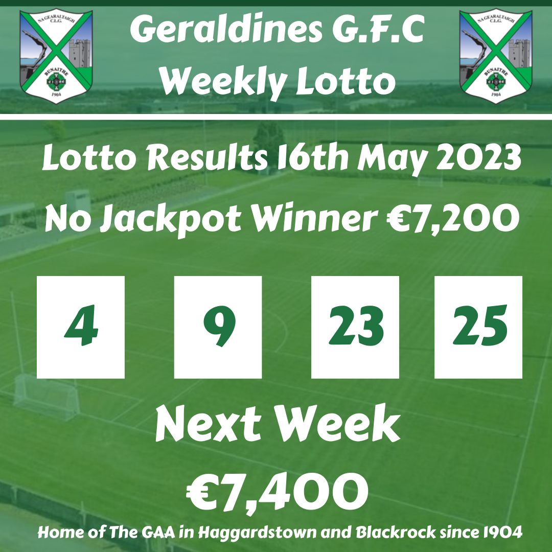 Lotto results 1 clearance may