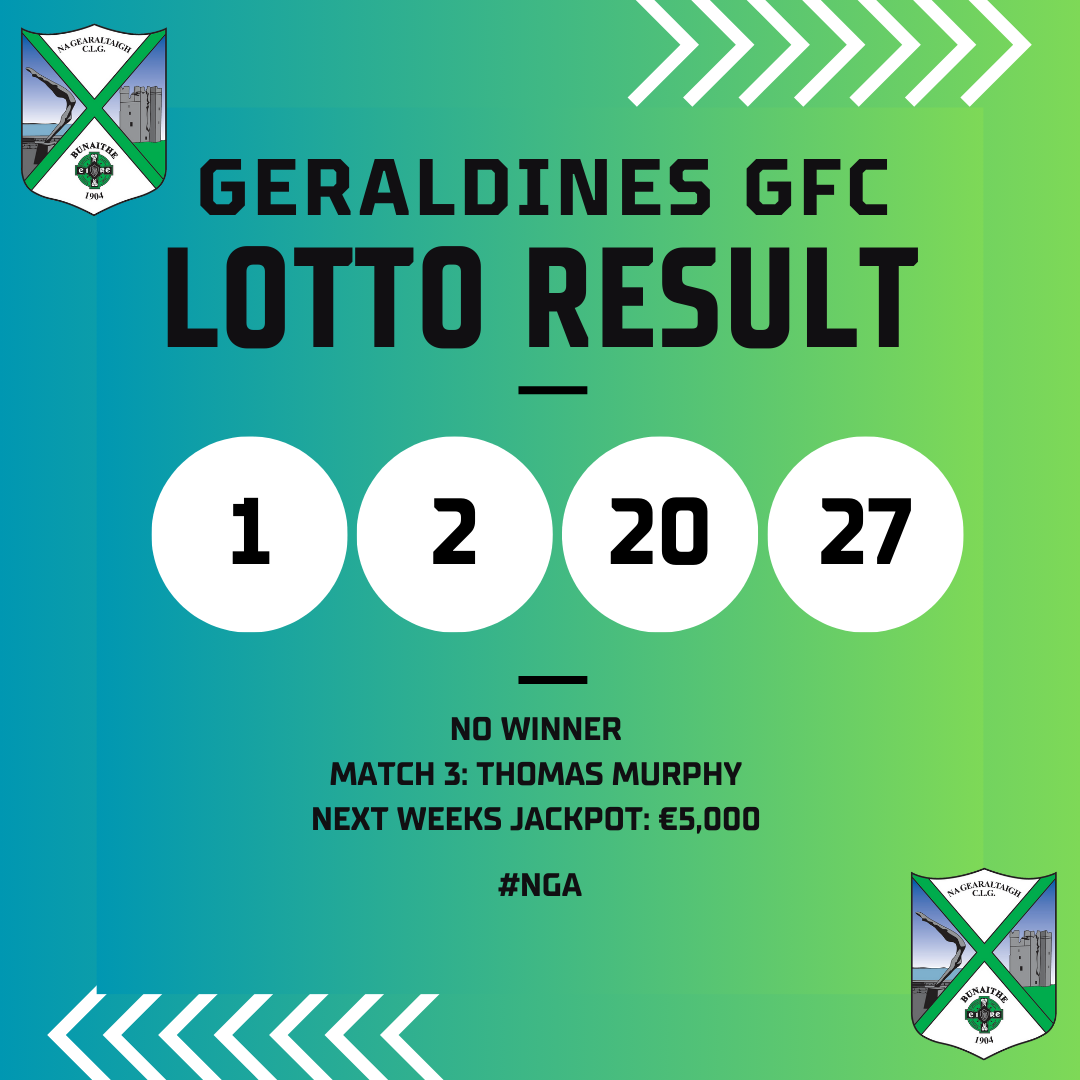 Jan 27 lotto sale result