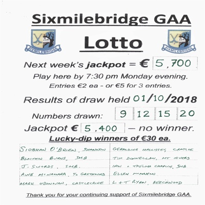 Oct 19 sale 2018 lotto result