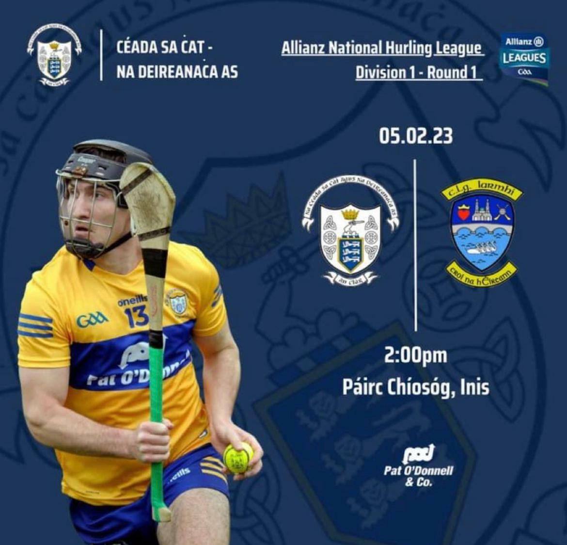 Clarecastle G.A.A. Allianz Hurling & Football League Ticket Links