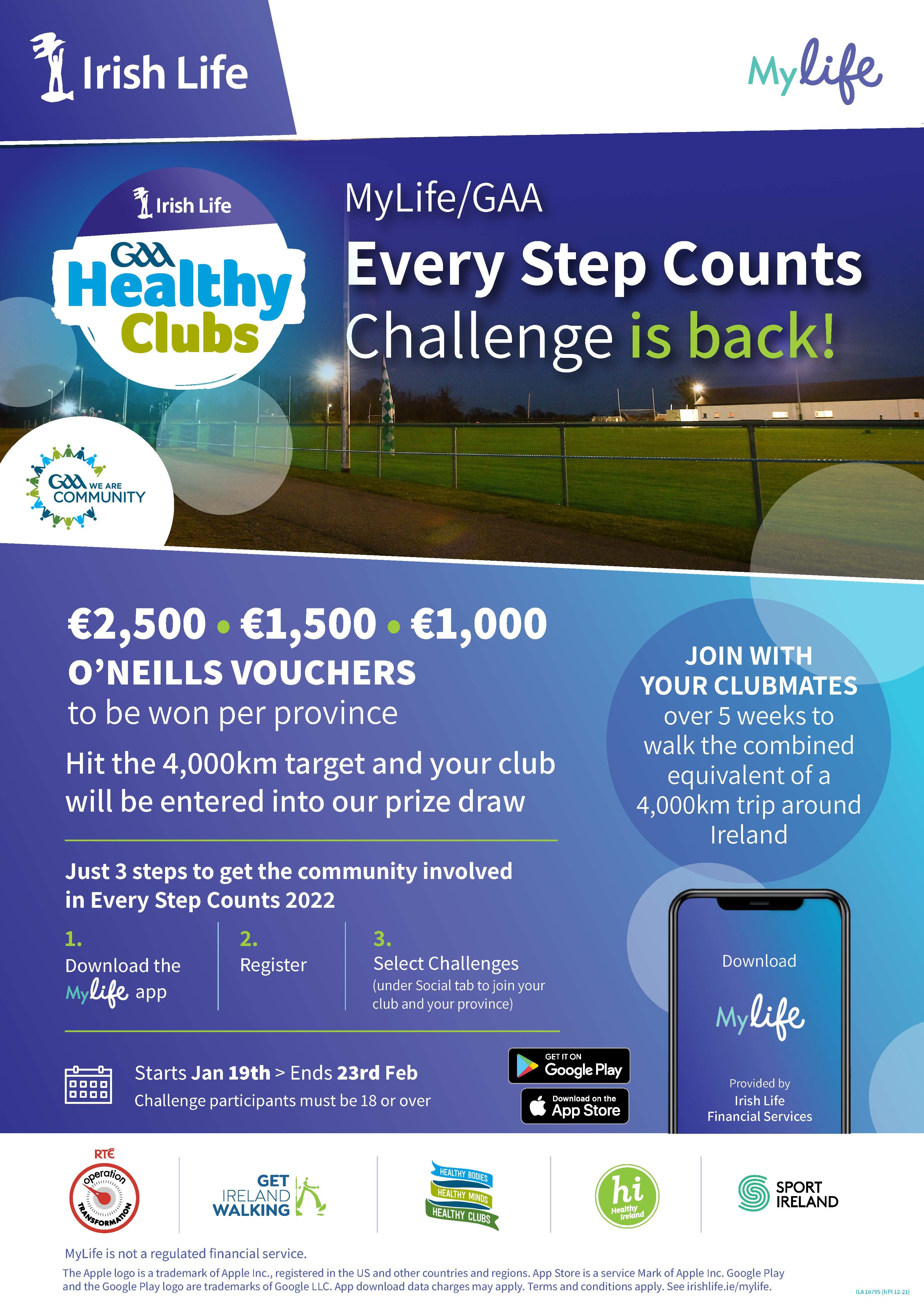 Irish life best sale health fitbit