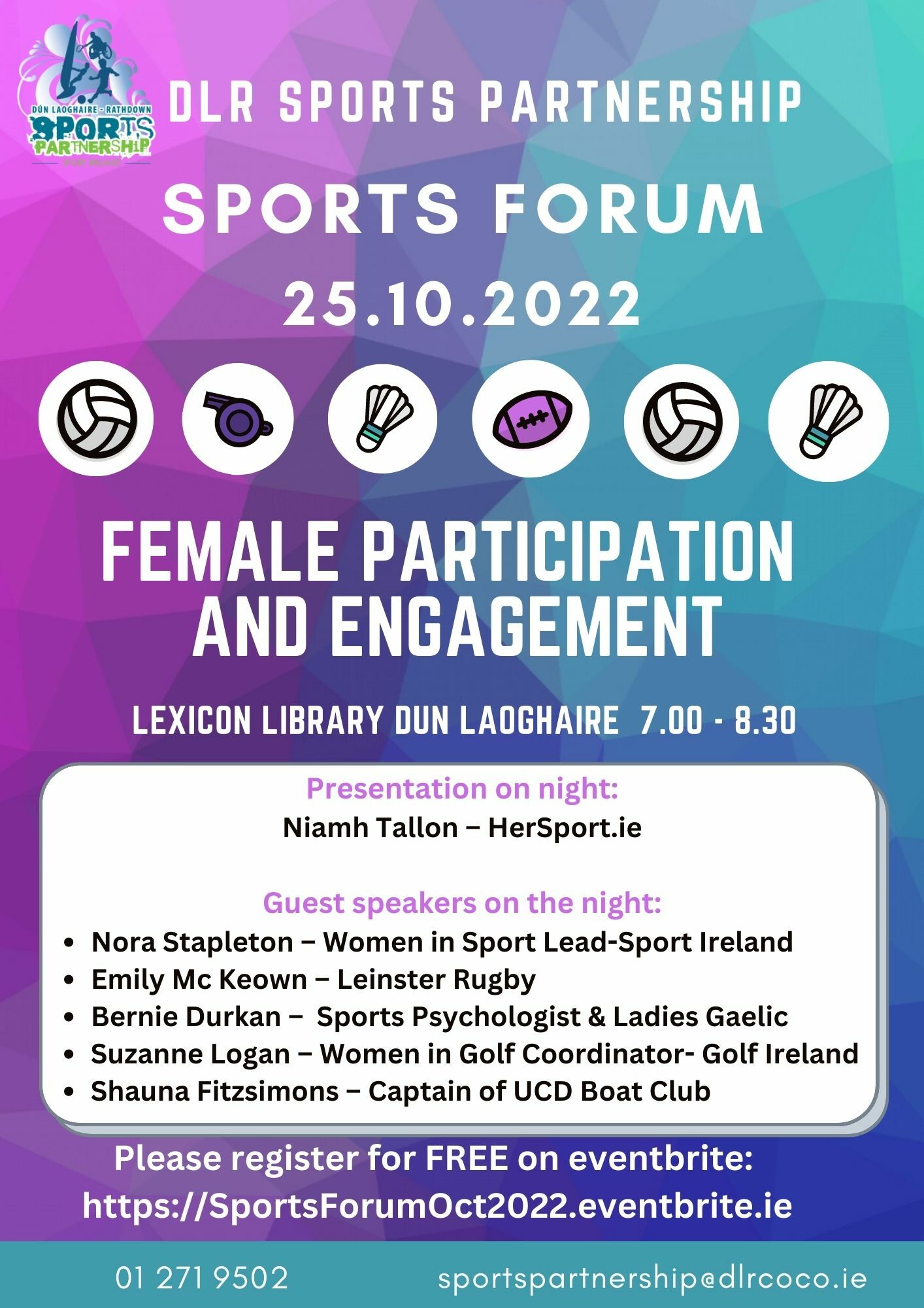 ClubZap Female Participation & Engagement in Sport Forum