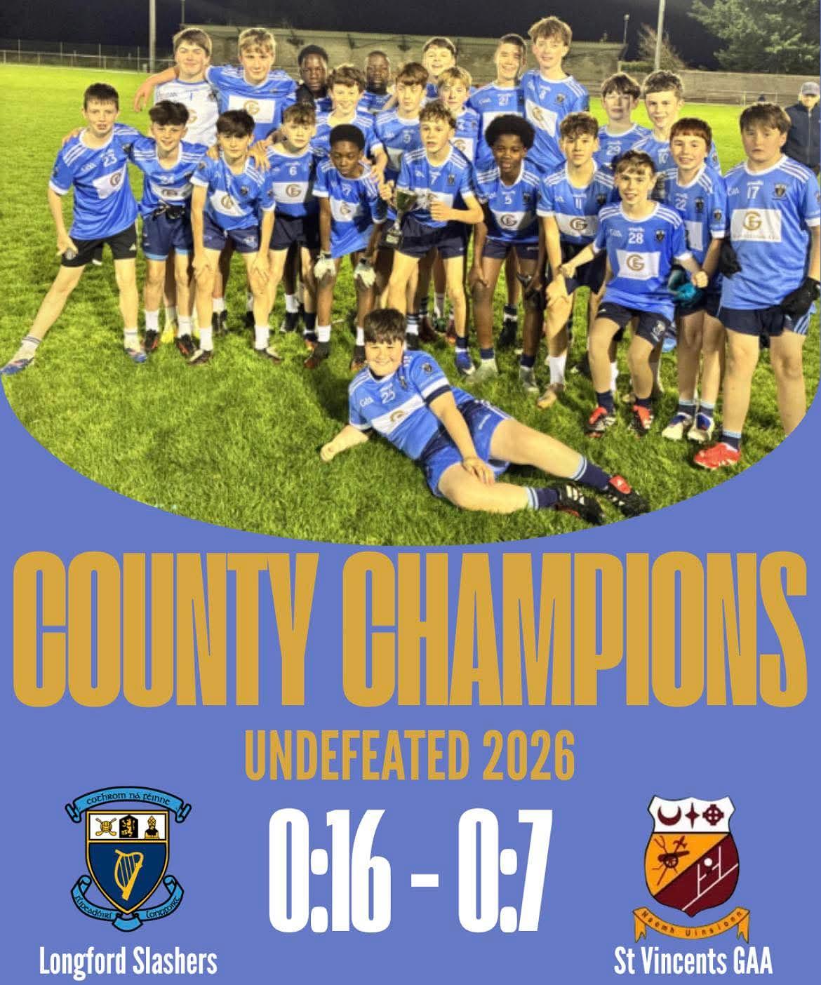 U13 County Champions!