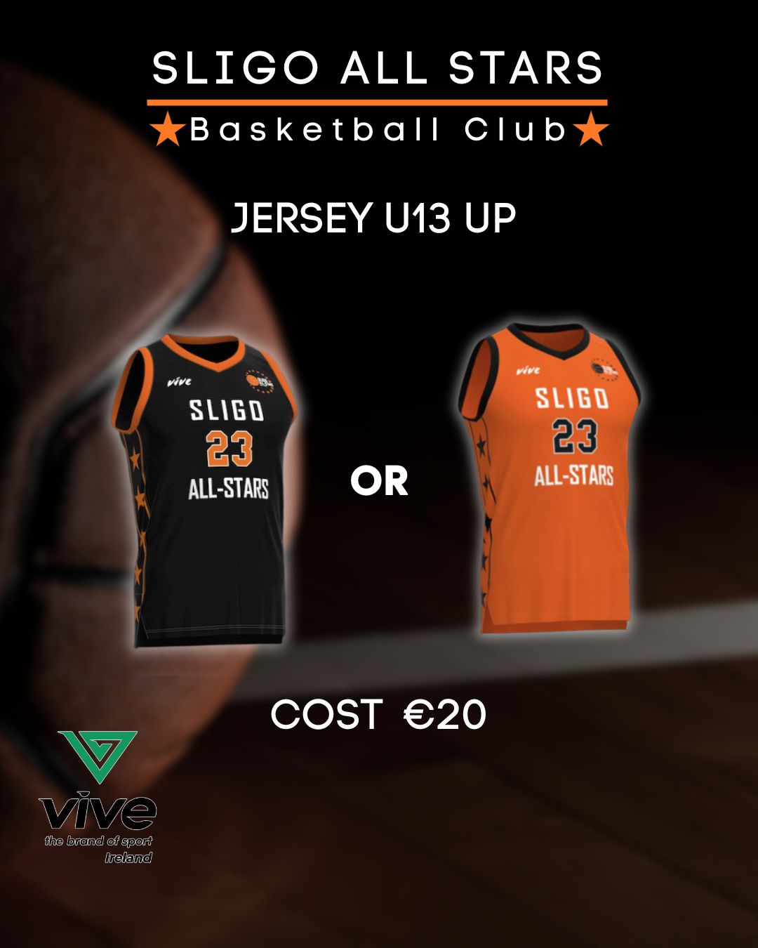 Sligo All Stars Basketball Club Choose Product