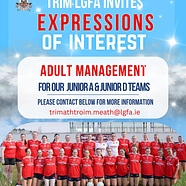 🔴🏐 LGFA ADULT MANAGEMENT & COACHES EXPRESSIONS OF INTEREST 2027 🔴🏐 