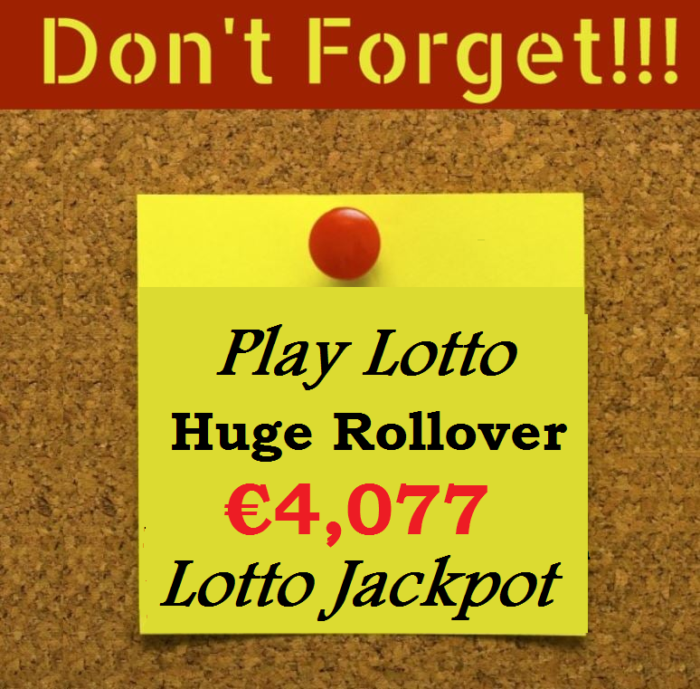 Lotto rollover store jackpot