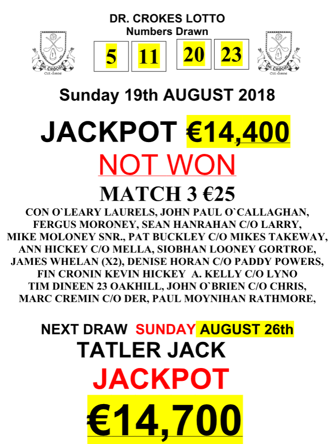 Lotto 3 august clearance 2018