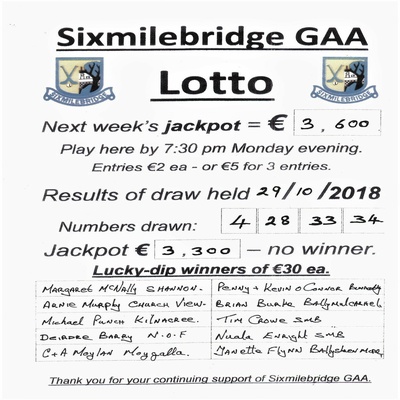 Lotto result deals april 10 2018
