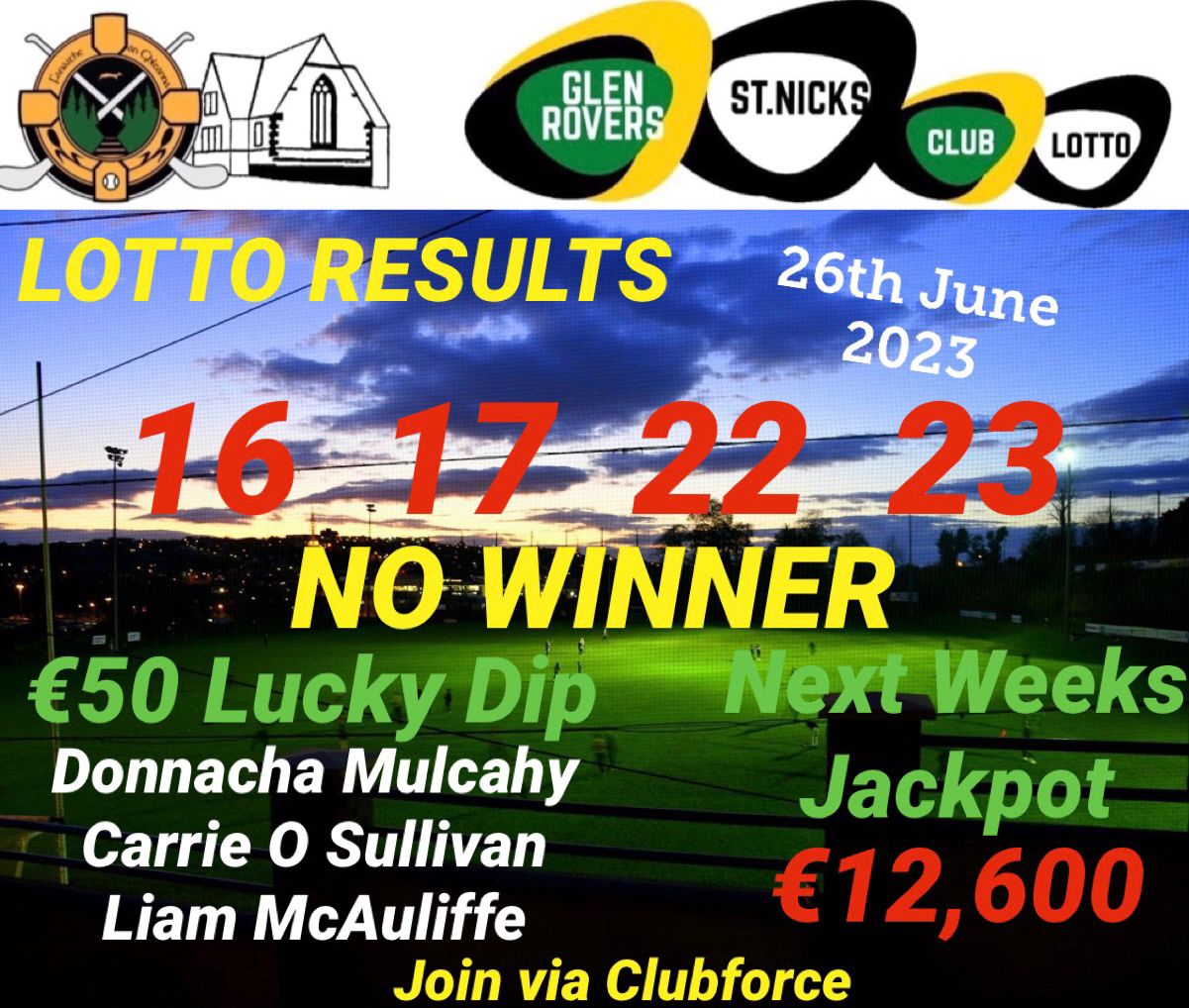 Lotto results for 26th of deals june