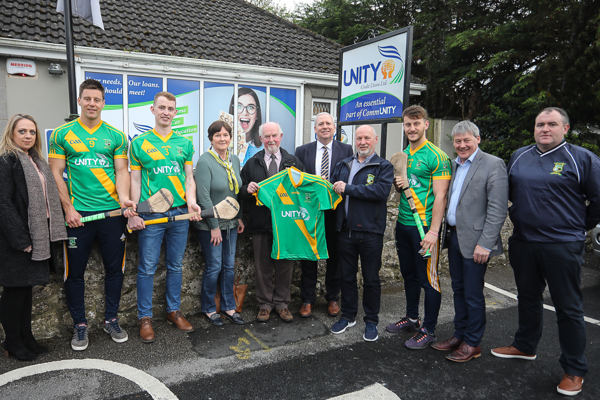 ClubZap Unity Credit Union has partnered with Ahane GAA as one of its
