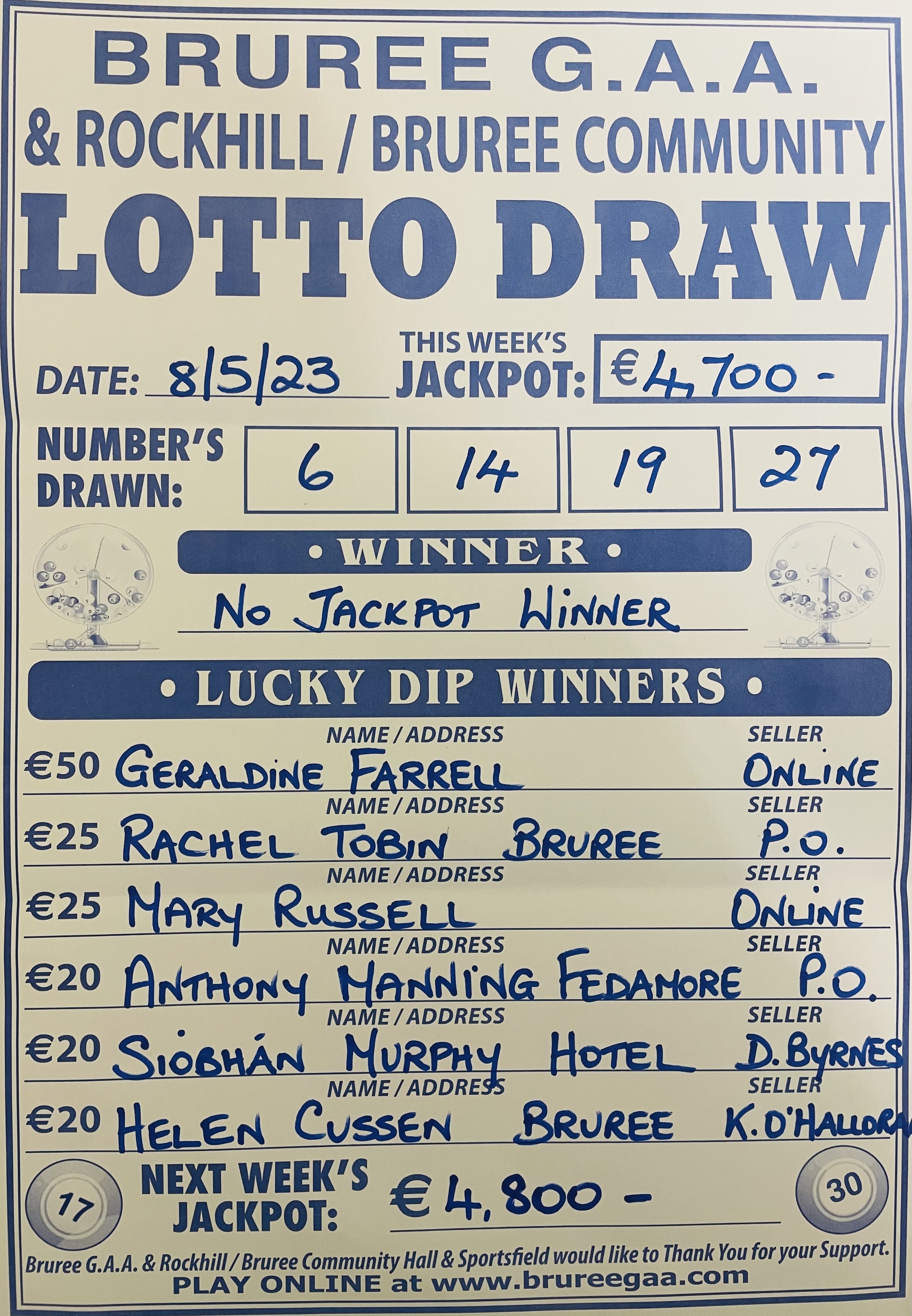 8 may shop lotto results