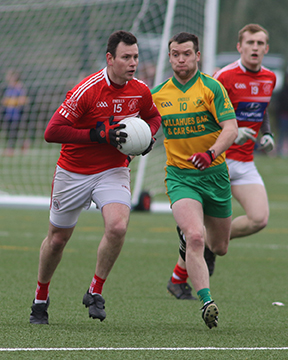 The restart was more a Ballylanders game as they put more pressure on our players, Mungret St. Pauls slip ups were punished . Mungret St. Pauls pointed 2 points to Ballylanders scoring another 2 goals and 10 points. It was in the dying minutes of the game where Mungret St. Pauls started to flourish and they notched up a fantastic goal and 2 points while they stopped Ballylanders scoring anymore but it ended up too little too late.
This team are out again next Saturday in Mountcollins.