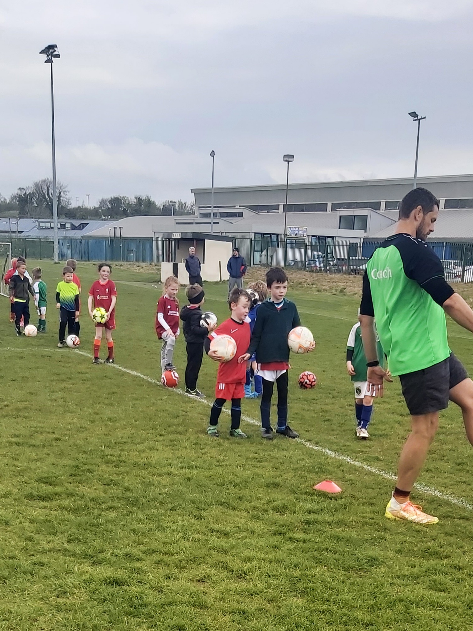 Another good day for all the kids at the Saturday morning junior academy. Makes it all worth while when you see the smiles on their faces.