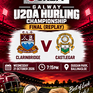 🏆 U20A HURLING CHAMPIONSHIP COUNTY FINAL REPLAY 🏆