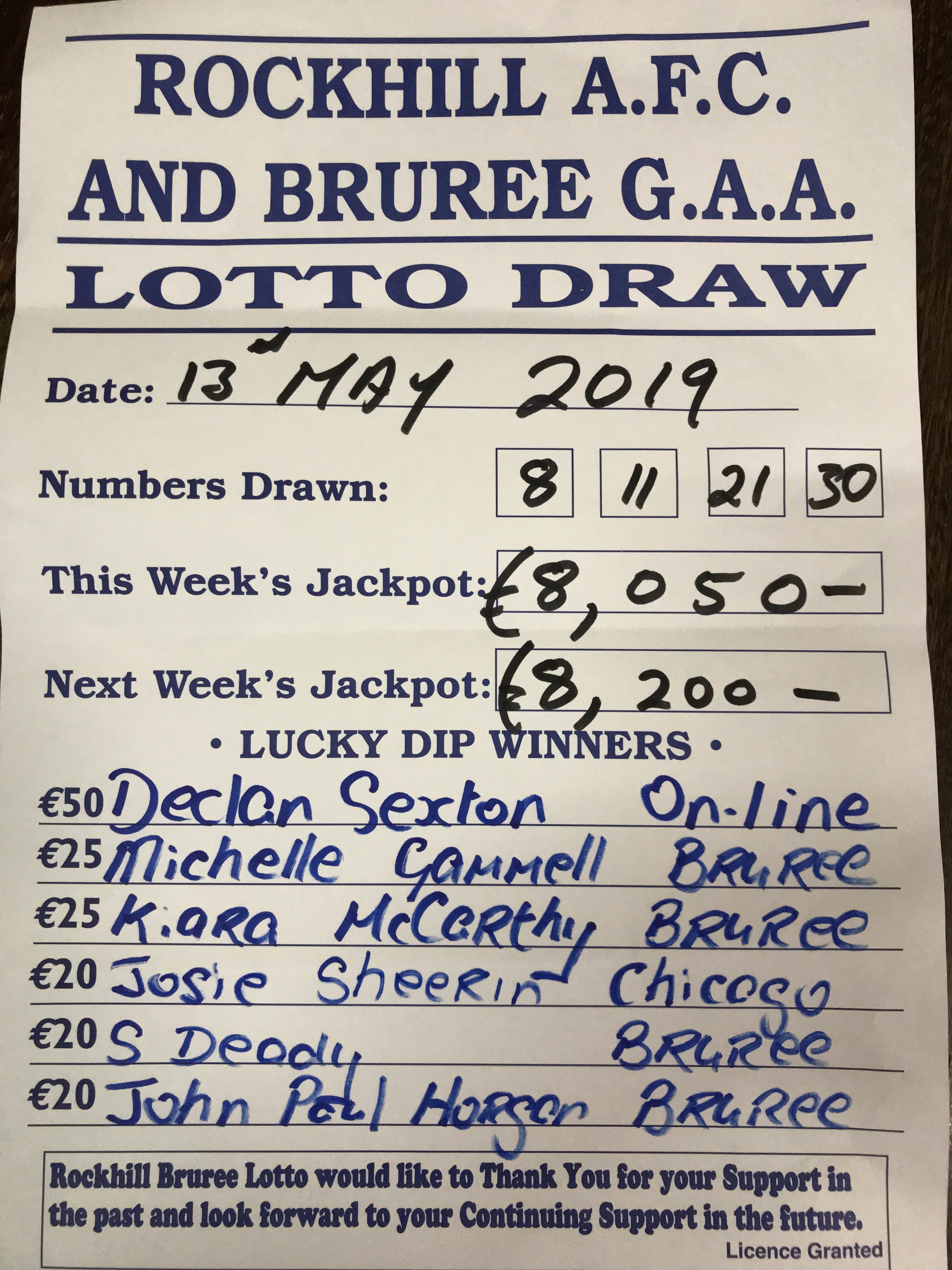 Lotto results may 13 2019 new arrivals