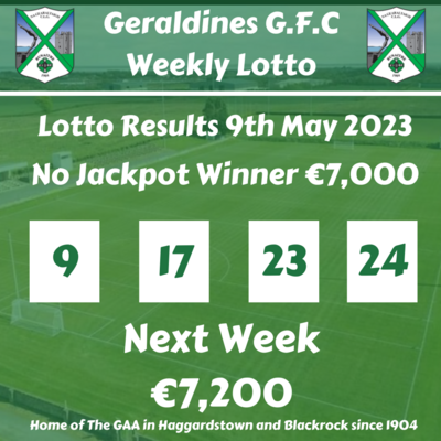 Lotto deals result may