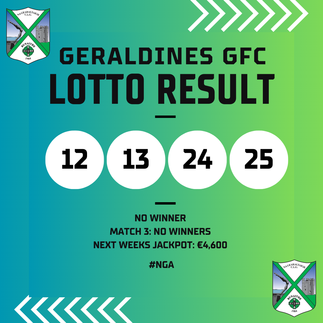 Updated sale lotto result