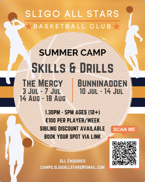 Sligo All Stars Basketball Club Choose Product